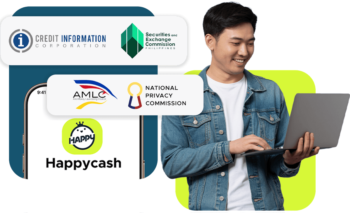 A happy woman feeling financially secure